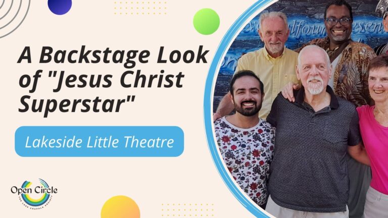 A Backstage Look at Lakeside Little Theatre’s Production of “Jesus Christ Superstar”